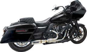 Vance & Hines High Output RR 2:1 Exhaust, Black 17-24 Touring Full Exhaust System Vance & Hines