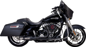 High Output 2 1 Exhaust Black Touring Vance & Hines