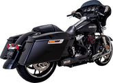 Vance & Hines High Output RR 2:1 Exhaust, Black 17-24 Touring Full Exhaust System Vance & Hines