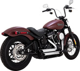 Vance & Hines Shortshots Staggered PCX™ Exhaust, Chrome - 18+ Softail Full Exhaust System Vance & Hines