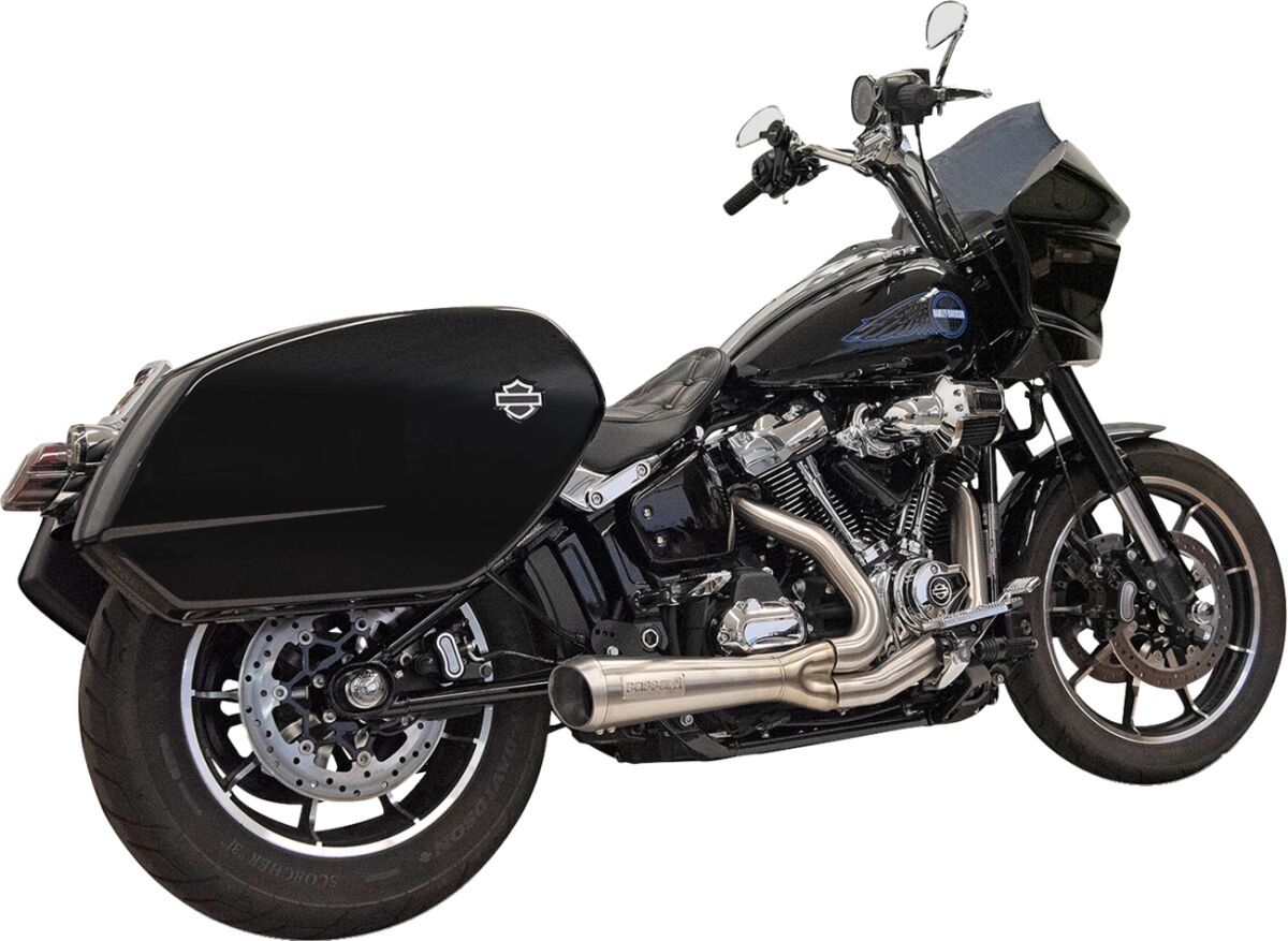 Bassani Xhaust Exhaust 2 1 Short Ripper W/Meg SYSTEMS FOR HARLEY Bassani Xhaust
