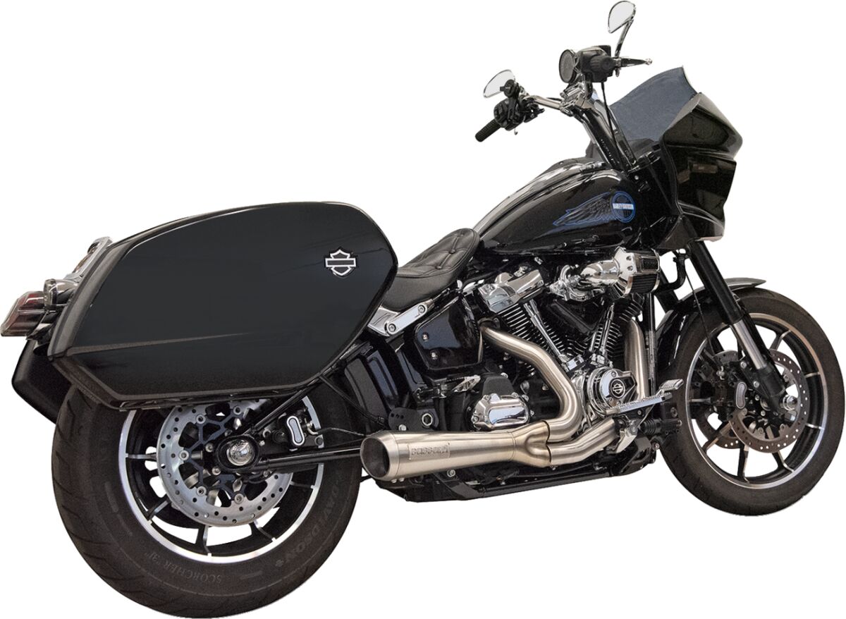 Bassani Xhaust Exhaust Short Ripper 2:1 W/Meg SYSTEMS FOR HARLEY Bassani Xhaust