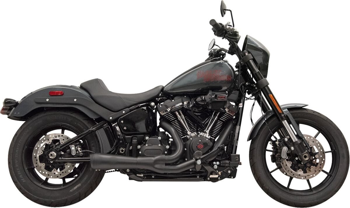 Bassani Xhaust Exhaust 2 1 Short Ripper Sft SYSTEMS FOR HARLEY Bassani Xhaust