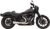 Bassani Xhaust Exhaust Short Ripper 2:1 Stain SYSTEMS FOR HARLEY Bassani Xhaust
