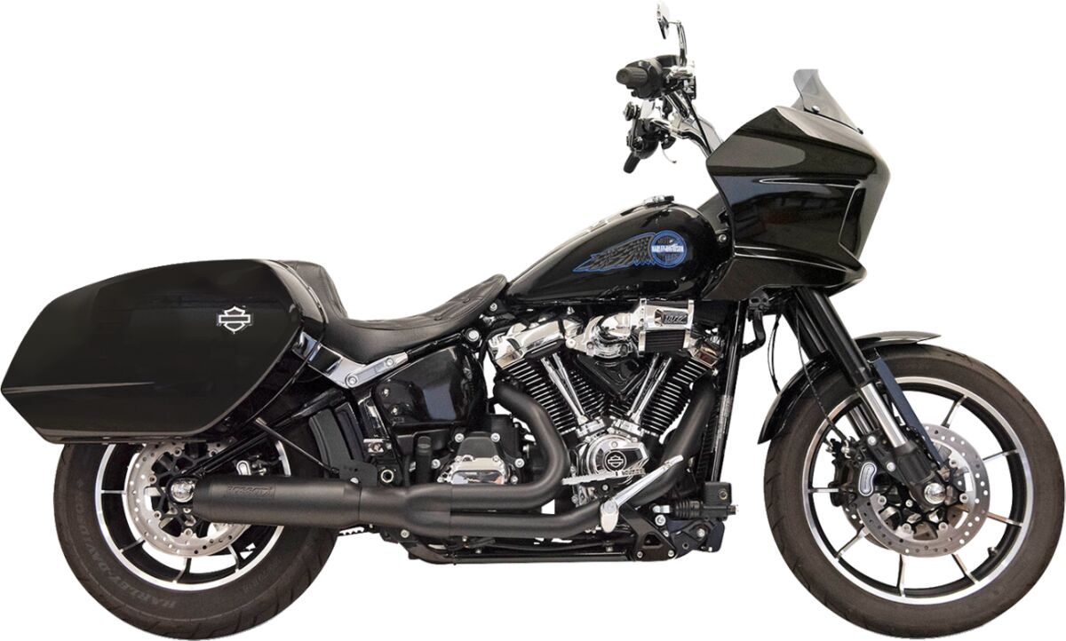 Bassani Xhaust Exhaust 2 1 Superbike Muffler SYSTEMS FOR HARLEY Bassani Xhaust