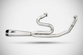 Zard Softail 2in1 Racing Polished 2 SYSTEMS FOR HARLEY Zard