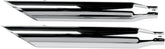 Khrome Werks Mufflers 3" Hp Plus Slip On Slash Cut Chrome Slip-Ons Exhaust Khrome Werks