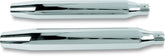 Khrome Werks Mufflers 3" Slip On Tapered Chrome Slip-Ons Exhaust Khrome Werks