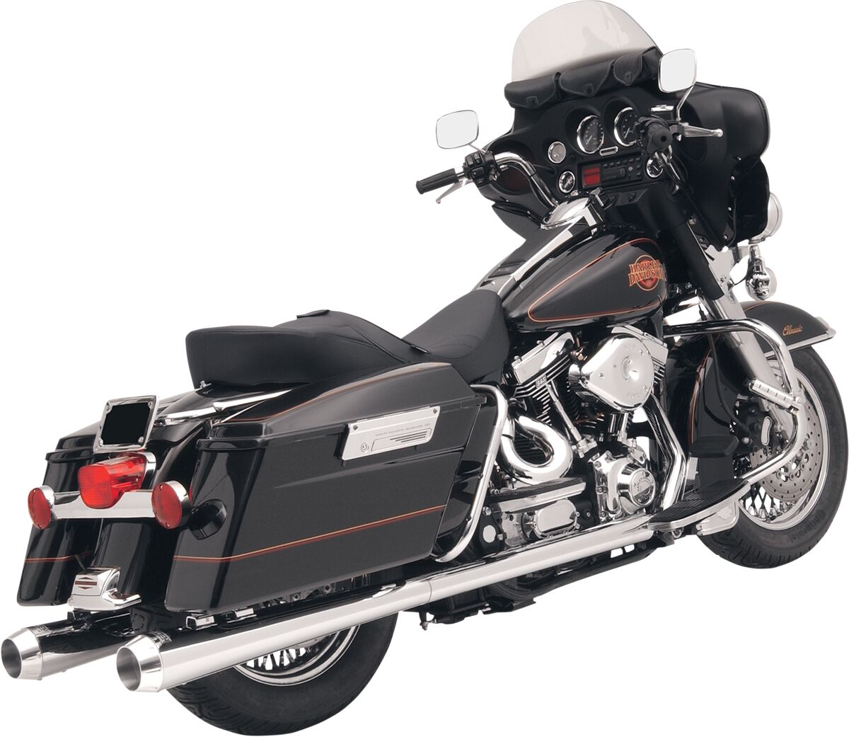 Bassani Xhaust Muffler Meg 95 16 Flt MUFFLERS FOR HARLEY Bassani Xhaust