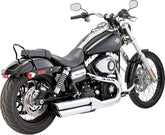 Muffler Twin Slash 3" Chrome Vance & Hines Default Title