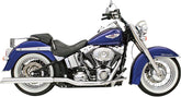 Bassani Xhaust Mufflers Slant Cut Chr MUFFLERS FOR HARLEY Bassani Xhaust