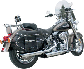 Khrome Werks Mufflers 3" Hp Plus Slip On Slant Cut Chrome Slip-Ons Exhaust Khrome Werks