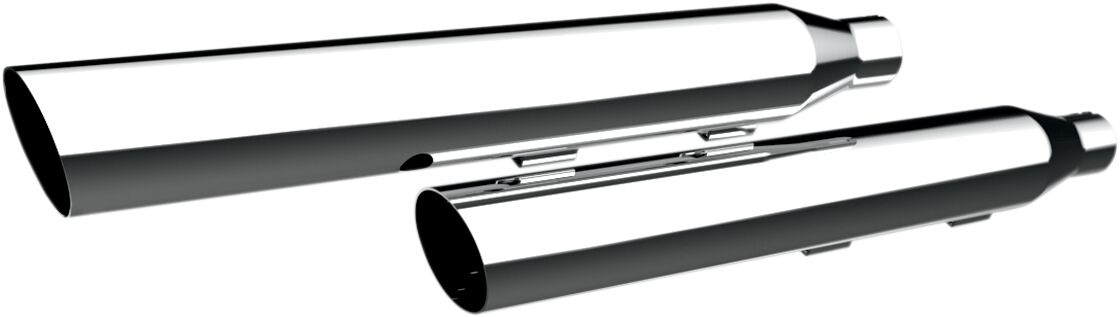 Khrome Werks Mufflers 3" Hp Plus Slip On Slant Cut Chrome Slip-Ons Exhaust Khrome Werks