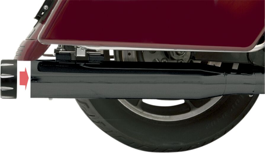 Bassani Xhaust Mufflers 4 Qc Fl 95 16 Bk MUFFLERS FOR HARLEY Bassani Xhaust