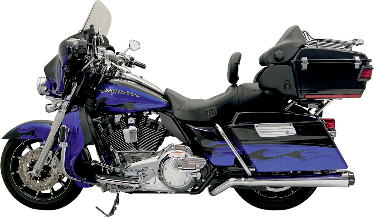 Bassani Xhaust Mufflr Psdo Mega 09 16 Ch Slip-Ons Exhaust Bassani Xhaust