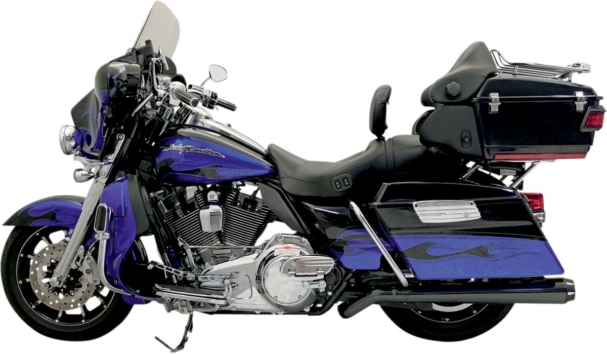 Bassani Xhaust Mufflr Psdo Meg 09 16 Bl Slip-Ons Exhaust Bassani Xhaust