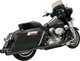 Bassani Xhaust Mufflers 4 Flute Fl Blk MUFFLERS FOR HARLEY Bassani Xhaust