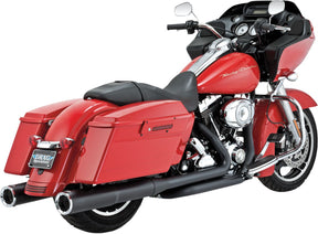 Vance & Hines Muffler Ho Blk 95 16 Flt MUFFLERS FOR HARLEY Vance & Hines