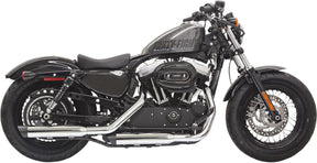 Bassani Xhaust 3" Series Slash Cut Ends Caps, Chrome - 14-17 Sportster Slip-Ons Exhaust Bassani Xhaust Default Title