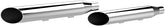 Khrome Werks Mufflers 3" Hp Plus Slip On Slash Cut Chrome Slip-Ons Exhaust Khrome Werks