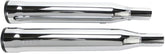Cobra 3" Rpt Slip On Muffler Chrome Hd Exhaust Slip-Ons And Mufflers Cobra