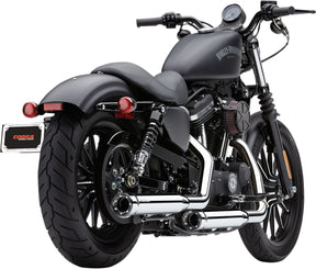 Cobra 3" Rpt Slip On Muffler Chrome Hd Exhaust Slip-Ons And Mufflers Cobra