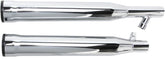 Cobra 3" Rpt Slip On Muffler Chrome Hd Exhaust Slip-Ons And Mufflers Cobra
