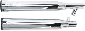 Cobra 3" Rpt Slip On Muffler Chrome Hd Exhaust Slip-Ons And Mufflers Cobra