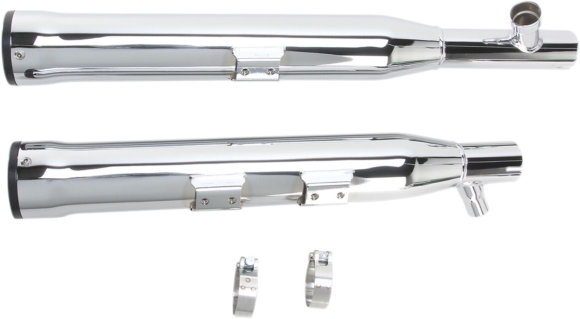 Cobra 3" Rpt Slip On Muffler Chrome Hd Exhaust Slip-Ons And Mufflers Cobra