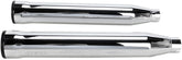 Cobra 3" Rpt Slip On Muffler Chrome Hd Exhaust Slip-Ons And Mufflers Cobra