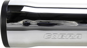 Cobra 3" Rpt Slip On Muffler Chrome Hd Exhaust Slip-Ons And Mufflers Cobra