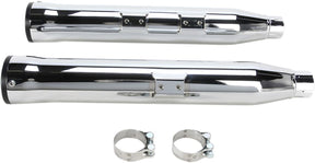 Cobra 3" Rpt Slip On Muffler Chrome Hd Exhaust Slip-Ons And Mufflers Cobra