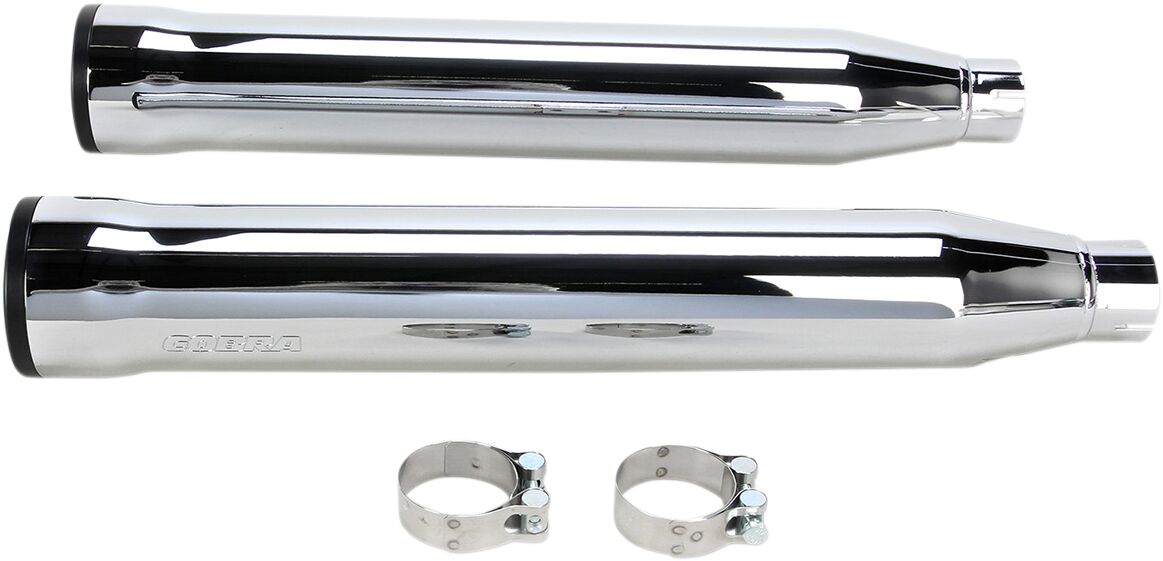 Cobra 3" Rpt Slip On Muffler Chrome Hd Exhaust Slip-Ons And Mufflers Cobra