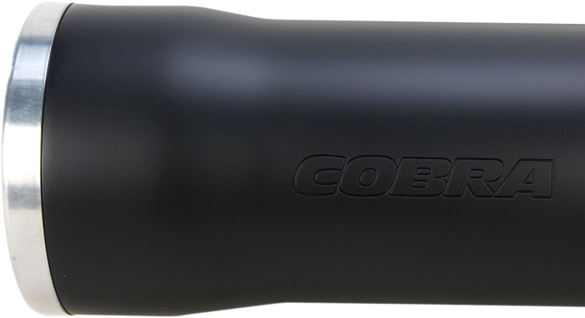 Cobra 3" Rpt Slip On Muffler Black Hd Exhaust Slip-Ons And Mufflers Cobra