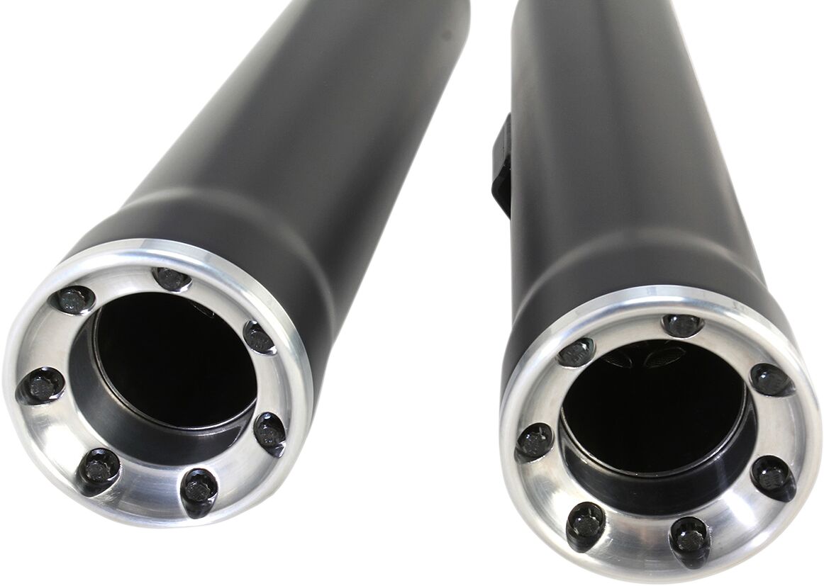 Cobra 3" Rpt Slip On Muffler Black Hd Exhaust Slip-Ons And Mufflers Cobra