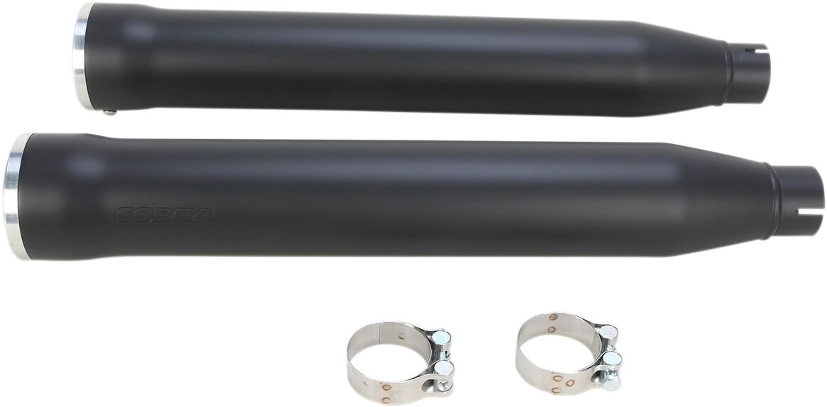 Cobra 3" Rpt Slip On Muffler Black Hd Exhaust Slip-Ons And Mufflers Cobra