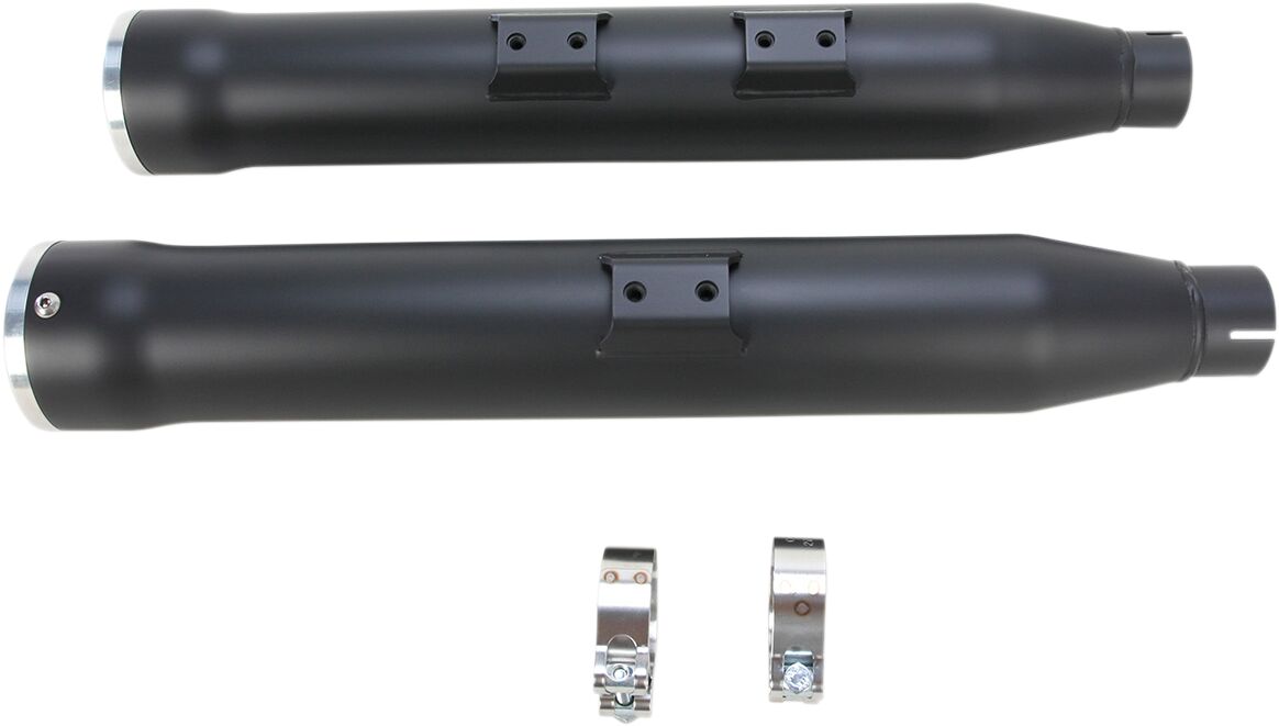 Cobra 3" Rpt Slip On Muffler Black Hd Exhaust Slip-Ons And Mufflers Cobra