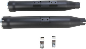 Cobra 3" Rpt Slip On Muffler Black Hd Exhaust Slip-Ons And Mufflers Cobra