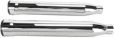 Cobra 3" Rpt Slip On Muffler Chrome Hd Exhaust Slip-Ons And Mufflers Cobra