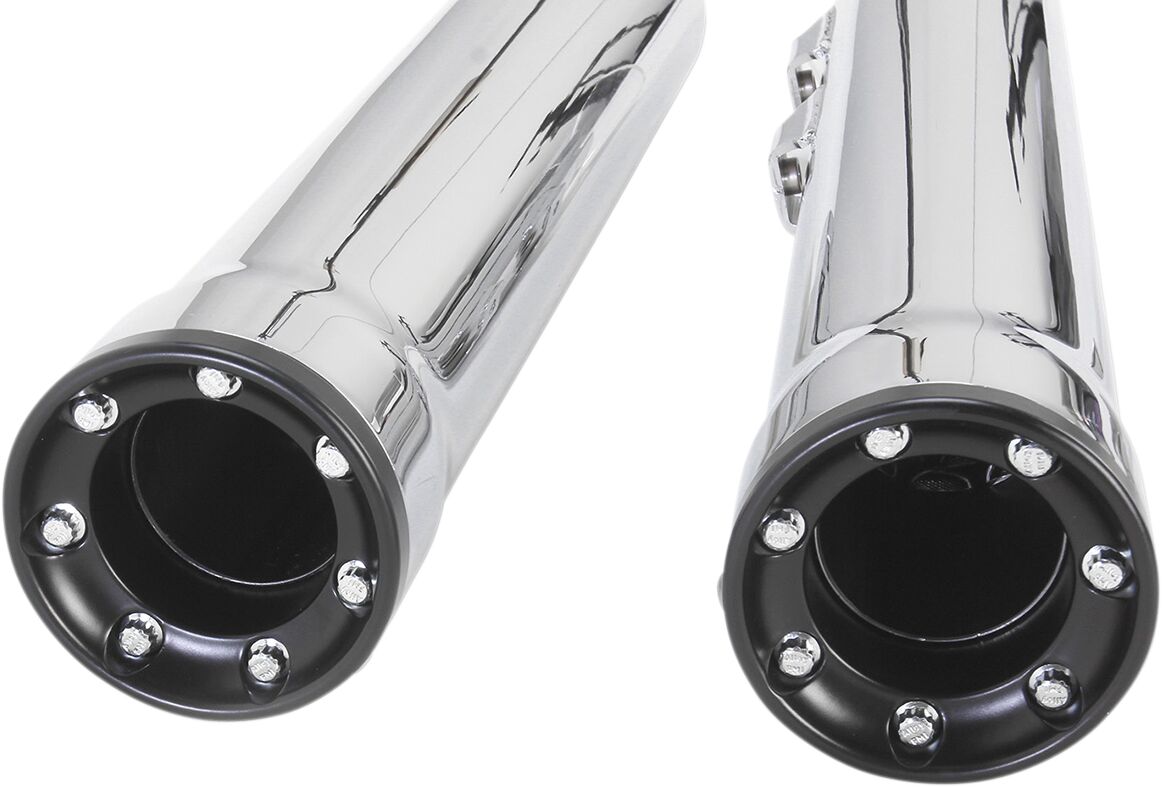 Cobra 3" Rpt Slip On Muffler Chrome Hd Exhaust Slip-Ons And Mufflers Cobra