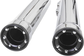 Cobra 3" Rpt Slip On Muffler Chrome Hd Exhaust Slip-Ons And Mufflers Cobra