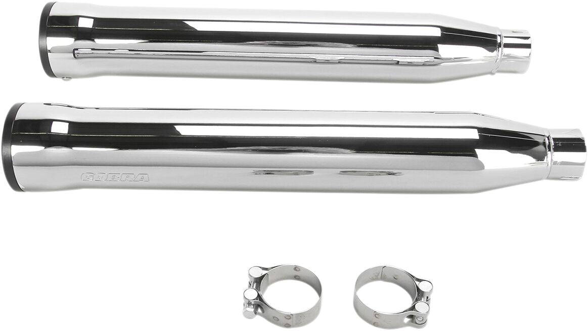 Cobra 3" Rpt Slip On Muffler Chrome Hd Exhaust Slip-Ons And Mufflers Cobra