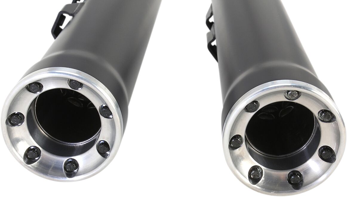 Cobra 3" Rpt Slip On Muffler Black Hd Exhaust Slip-Ons And Mufflers Cobra