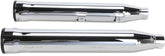 Cobra 3" Rpt Slip On Muffler Chrome Hd Exhaust Slip-Ons And Mufflers Cobra