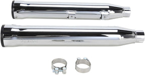 Cobra 3" Rpt Slip On Muffler Chrome Hd Exhaust Slip-Ons And Mufflers Cobra
