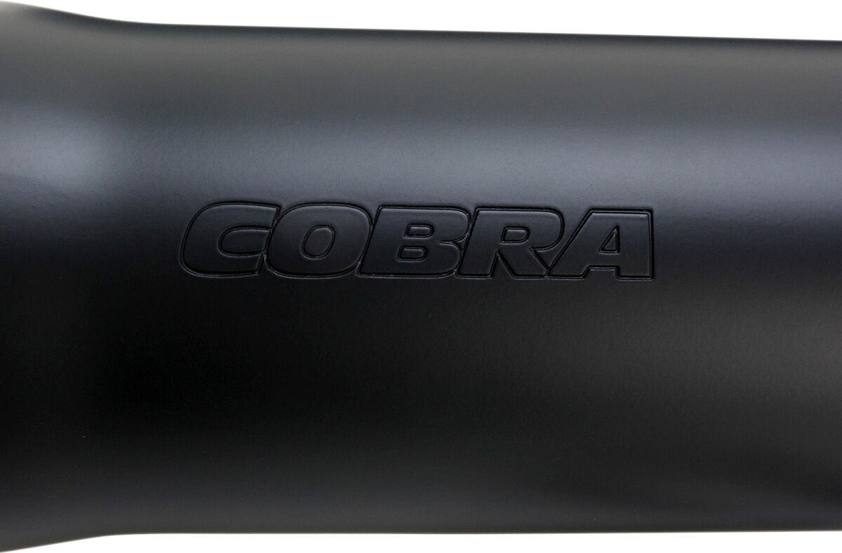 Cobra 3" Rpt Slip On Muffler Black Hd Exhaust Slip-Ons And Mufflers Cobra