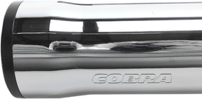 Cobra Muffler Slip On 3" Rpt Chrome Exhaust Slip-Ons And Mufflers Cobra