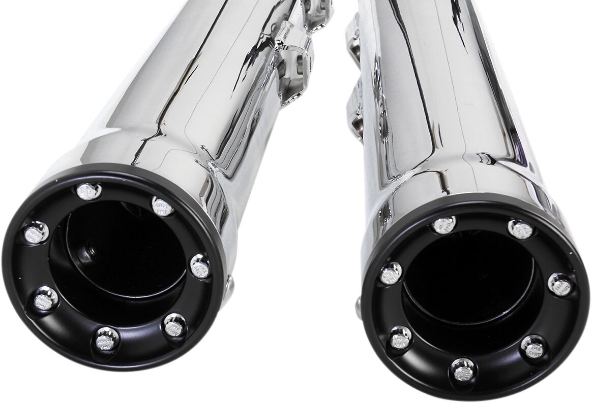 Cobra Muffler Slip On 3" Rpt Chrome Exhaust Slip-Ons And Mufflers Cobra