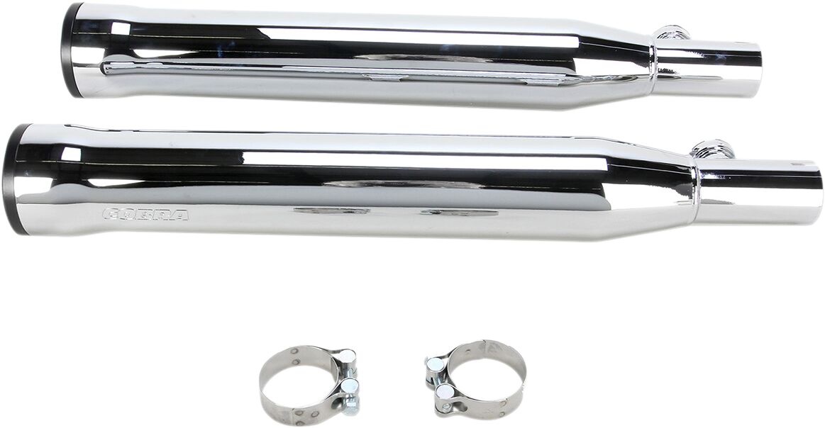 Cobra Muffler Slip On 3" Rpt Chrome Exhaust Slip-Ons And Mufflers Cobra