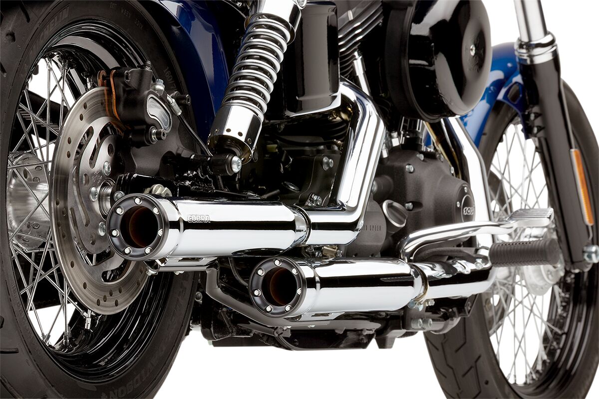 Cobra Mufflers 3 Rpt Fxd 91 17 Exhaust Slip-Ons And Mufflers Cobra